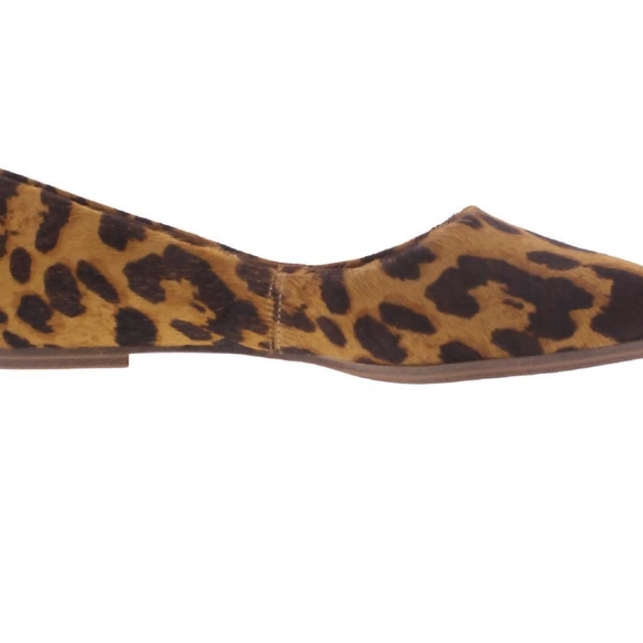 Zodiac womens Hill Brown calf hair animal print slip-ons NWt - Picture 2 of 3